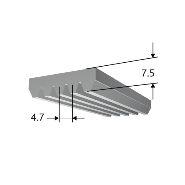 8PL4622/1820L Poly-V Belt